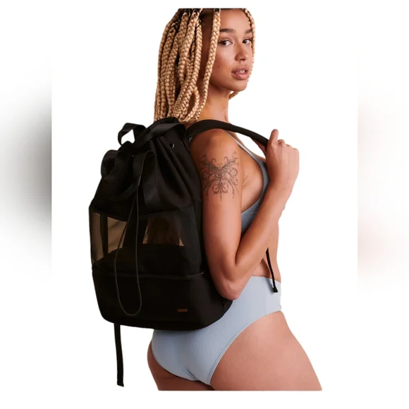 TROPIK mesh backpack neoprene style Cushioned straps Bottom bag Bags | Tropik Mesh Backpack Neoprene Style Cushioned Straps  main image 2